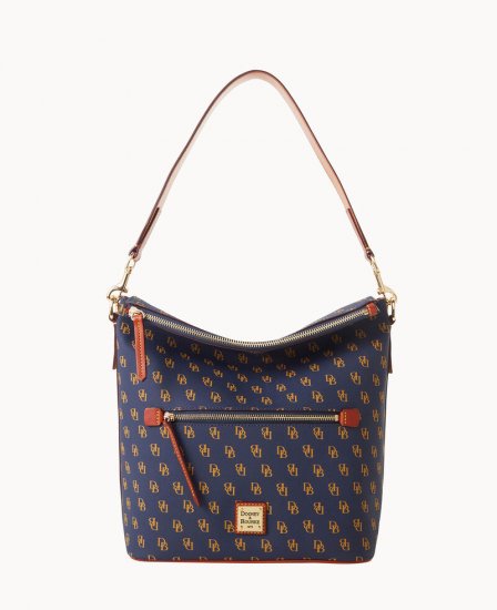 Dooney Gretta Large Sac Navy ID-gOuusbvn - Click Image to Close