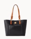 Dooney Wexford Leather Tammy Tote Black ID-nXSvXXyp