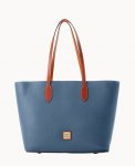 Dooney Pebble Grain Large Tote Jeans ID-yPWe4eTR