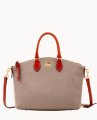 Dooney Dillen Satchel Taupe ID-DASRYjaH