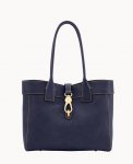 Dooney Florentine Large Amelie Shoulder Bag Navy ID-I3G8c6Ob