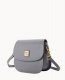 Dooney Saffiano Saddle Bag Smoke Grey ID-CAVkNylW