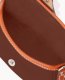 Dooney Oncour Elba Flap Wristlet Burnt Orange ID-6u75JqZg