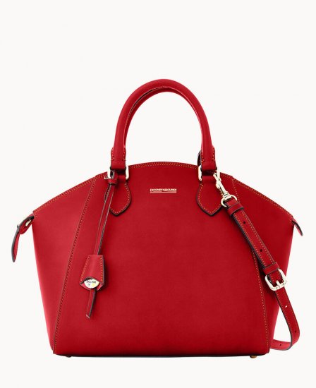 Dooney Alto Sabrina Red ID-ykQa9XbT - Click Image to Close