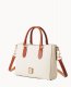 Dooney Pebble Grain Top Handle Tote White ID-Dwh0sl5b