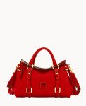 Dooney Florentine Mini Satchel Red ID-5bmg448H