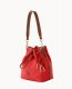 Dooney Pebble Grain Drawstring Red ID-VOrgyZ1M