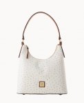 Dooney Ostrich Hobo Bone ID-7LTmTmGQ