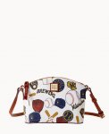 Dooney MLB Brewers Suki Crossbody BREWERS ID-2Rxenqcw