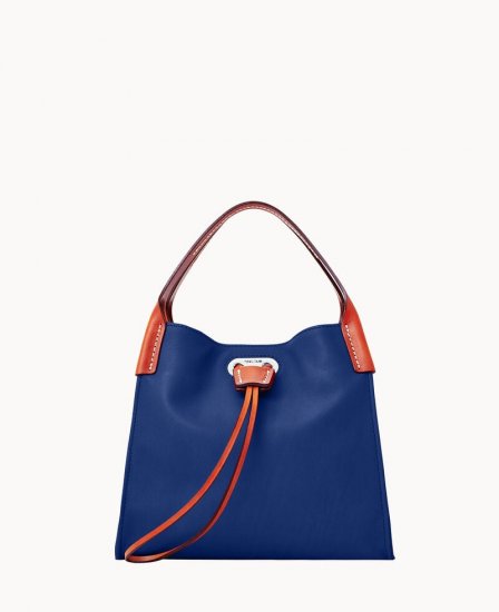 Dooney Oncour Victoria Mini Full Up Blue ID-IBoooN1e - Click Image to Close