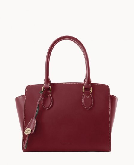 Dooney Alto Flavia Burgundy ID-qfnDhn2B - Click Image to Close