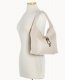 Dooney Pebble Grain Small Logo Lock Sac White ID-wY08uDN8