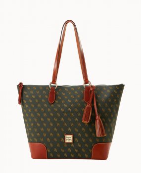 Dooney Gretta Career Tote Ivy ID-u7KkuJVo