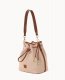 Dooney Pebble Grain Drawstring Blush ID-BdUvaX4T