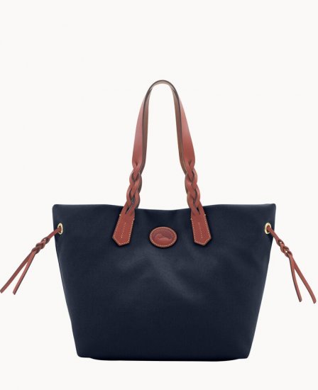 Dooney Nylon Shopper Navy ID-eBeJVPfm - Click Image to Close