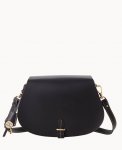 Dooney Alto Saddle Bag Black ID-TgpGiVHK