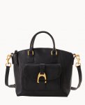 Dooney Florentine Naomi Satchel Black Black ID-tfEqfZgz