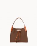 Dooney Oncour Elba Tiny Full Up Cognac ID-dkiarKW0