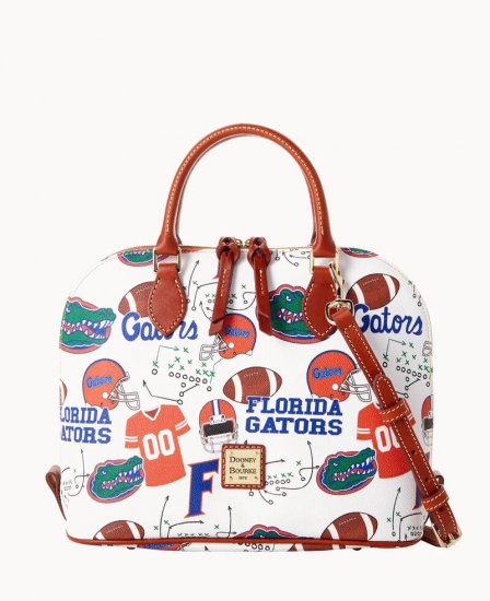 Dooney Collegiate Florida Zip Zip Satchel U OF FLORIDA ID-aIhdj3NJ - Click Image to Close