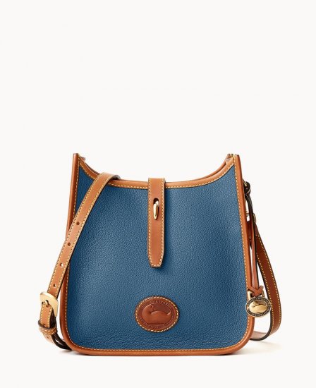 Dooney All Weather Leather 3.0 Crossbody 22 Denim ID-Jw4bhIXQ - Click Image to Close