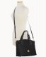 Dooney Ostrich Celeste Satchel Black ID-bPv6robO