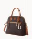 Dooney Pebble Grain Large Domed Satchel Brown Tmoro ID-EDDCePPM