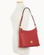 Dooney Pebble Grain Hobo Red ID-BA9aAuww