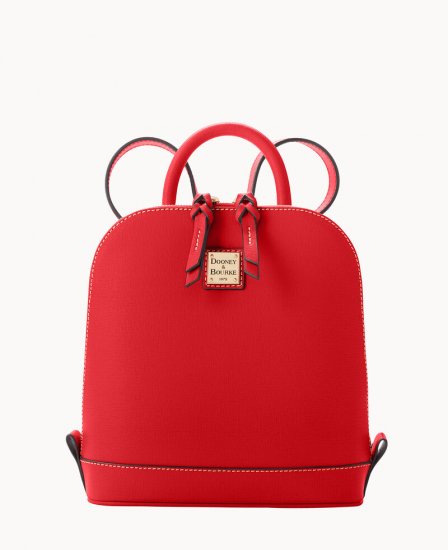 Dooney Saffiano Small Zip Pod Backpack Tomato ID-gEAl1tdQ - Click Image to Close