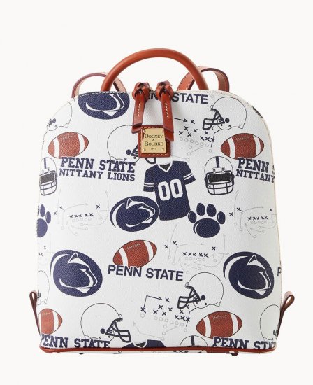 Dooney Collegiate Penn State Zip Pod Backpack Penn State ID-5sgfGfx9 - Click Image to Close