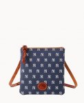 Dooney MLB Yankees Small North South Top Zip Crossbody Yankees ID-O7VuDuG1