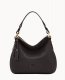 Dooney Florentine Twist Strap Hobo Black Black ID-GcfuBv58