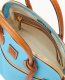 Dooney Pebble Grain Domed Satchel Sky Blue ID-vg1RfMwJ