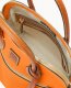 Dooney Pebble Grain Domed Satchel Clementine ID-Br4ahBij