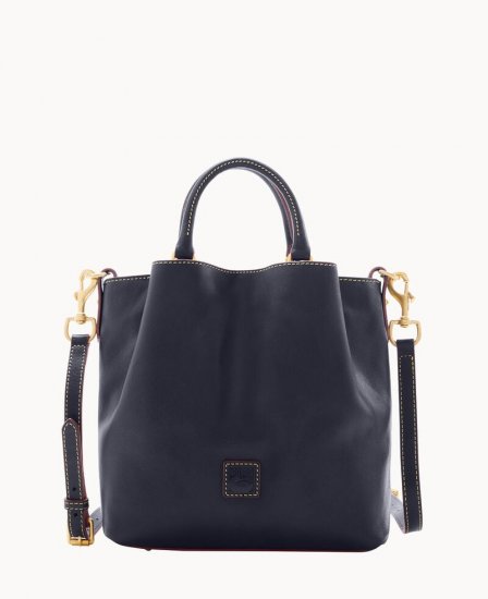 Dooney Florentine Small Barlow Navy ID-cwSFsf6x - Click Image to Close