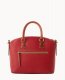 Dooney Pebble Grain Domed Satchel Red ID-AxIljU4C