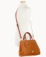 Dooney Ostrich Zip Satchel Tan ID-xqcmcJtk