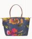 Dooney Roberta Pieri Flower Classic Large Robertina Tote Navy ID-WfeAEJnx