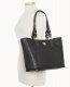 Dooney Ostrich Tammy Tote Black ID-jSseoWjy