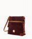 Dooney Suede Tassel Crossbody Wine ID-e2XkmpA0