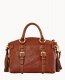 Dooney Florentine Bristol Satchel Chestnut ID-7kNQ5N1u