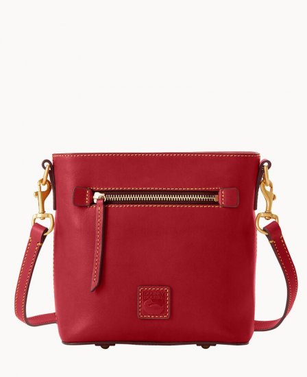 Dooney Florentine Small Zip Crossbody Red ID-nfNtkNWc - Click Image to Close