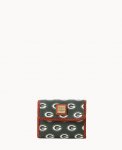 Dooney NFL Packers Flap Credit Card Wallet PACKERS ID-KwxyraX9