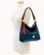 Dooney Pebble Grain Twist Strap Hobo Midnight Blue ID-cmZ1emgd