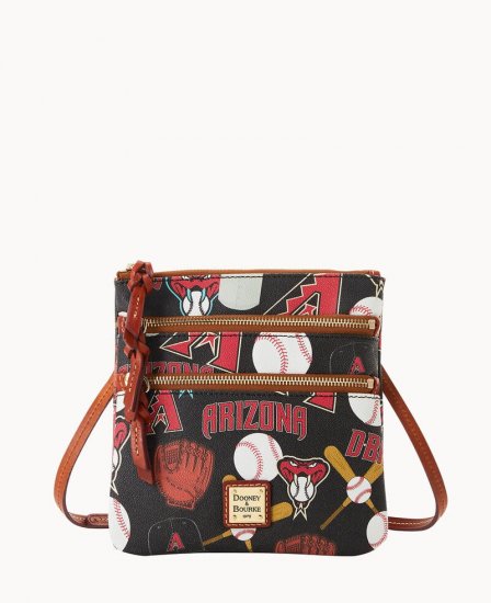 Dooney MLB Diamondbacks N S Triple Zip Crossbody Diamondbacks ID-VpWAYw97 - Click Image to Close