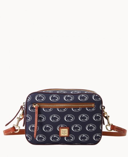 Dooney Collegiate Penn State Camera Zip Crossbody PENN STATE ID-PwjBlC8y - Click Image to Close