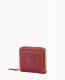 Dooney Florentine Small Zip Around Wallet Bordeaux ID-snyjsUNN