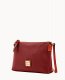 Dooney Pebble Grain Crossbody Pouchette Wine ID-JRN76S47