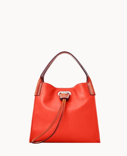 Dooney Oncour Victoria Mini Full Up Persimmon ID-jNwGznza - Click Image to Close