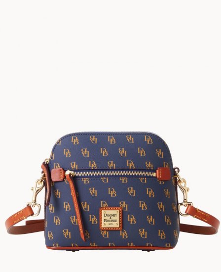 Dooney Gretta Domed Crossbody Navy ID-PgSHifiD - Click Image to Close