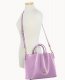 Dooney Saffiano Large Barlow Light Mauve ID-07F0h7xw